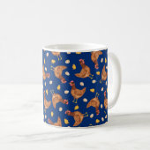 ニワトリと卵 コーヒーマグカップ (正面右)