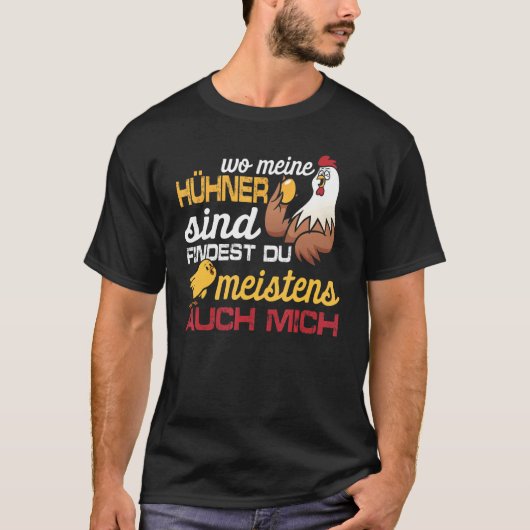 ニワトリと小動物のブリーダーの名言 Tシャツ (正面)