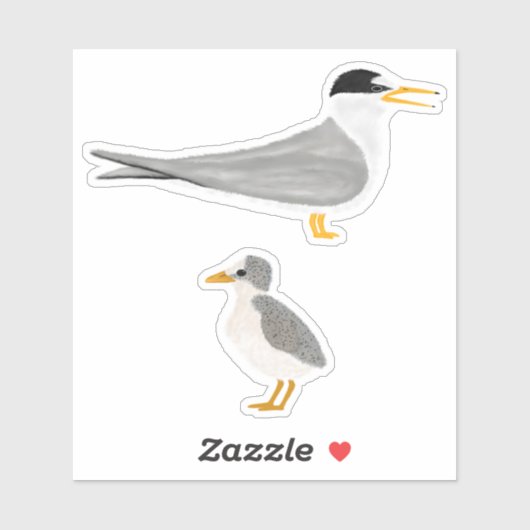 ニワトリと雛 シール (シート)