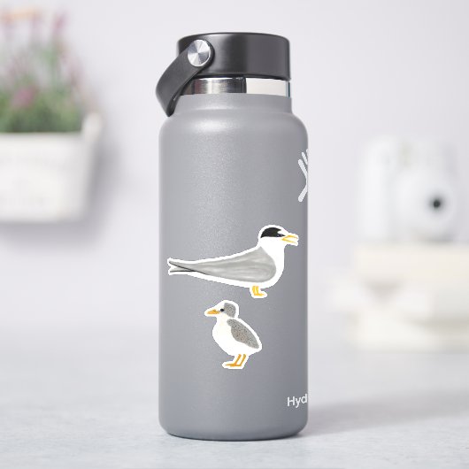 ニワトリと雛 シール (HydroFlask)