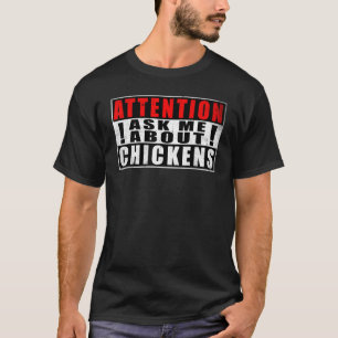 ニワトリについて聞いてね 名言 ヴィンテージ Tシャツ
