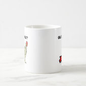 ニワトリのお尻 おもしろマグカップ コーヒーマグカップ (中央)