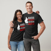 ニワトリのお尻 猿ぐつわ Tシャツ トップス (ユニセックス)