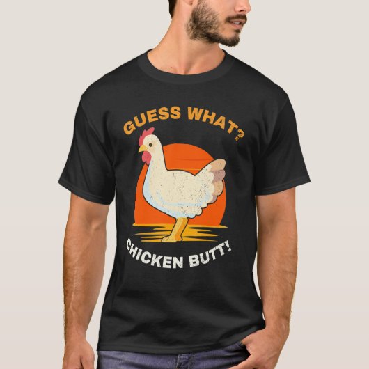 ニワトリのお尻 Tee Tシャツ (正面)