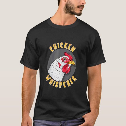 ニワトリのささやき上手 Tシャツ (正面)