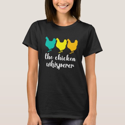 ニワトリのささやき恋人農場パーティー Tシャツ (正面)