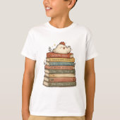 ニワトリのようにリラックスする方法 Tシャツ (正面)