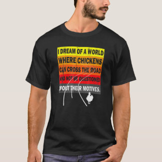 ニワトリのテーマのTシャツ、にわとり愛好家のためのユーモア・ジョーク Tシャツ