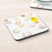 ニワトリの卵 コースター (左側)