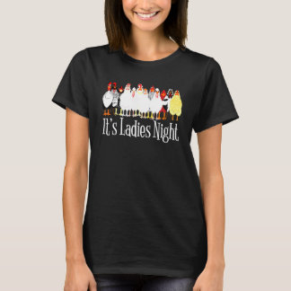 ニワトリの夜会 バックヤードファームのめんどり グラフィック Tシャツ