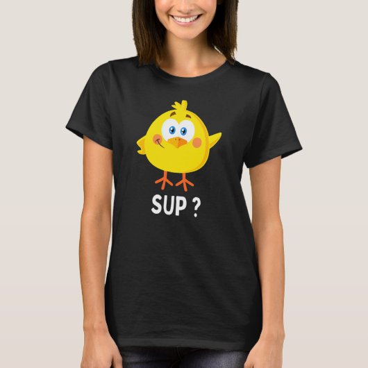 ニワトリの子供用コスチューム Tシャツ (正面)