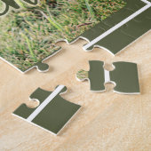 ニワトリの方が生きがい|ルースタータイポグラフィ ジグソーパズル (側面)