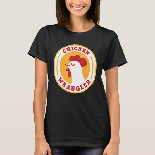 ニワトリの管理人 Tシャツ (正面)