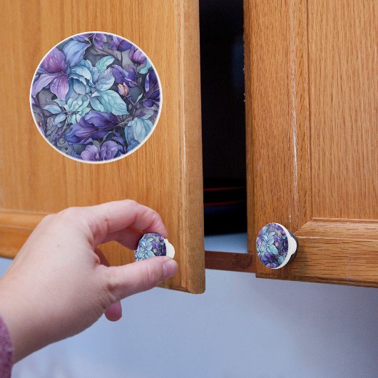 ニワトリの花 セラミックノブ