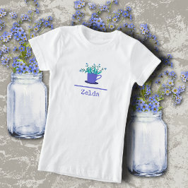 ニワトリの花 Tシャツ