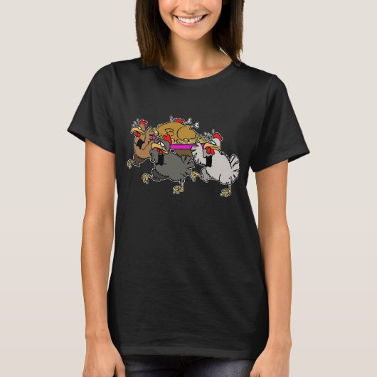 ニワトリの葬式 Tシャツ (正面)