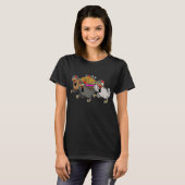 ニワトリの葬式 Tシャツ (正面フル)