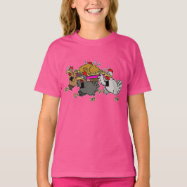ニワトリの葬式 Tシャツ