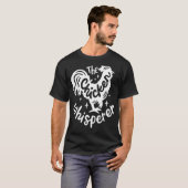 ニワトリの語り部 楽しいニワトリ愛好家 農業 Tシャツ (正面フル)