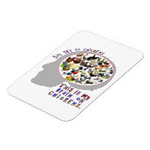 ニワトリの頭脳 マグネット (左側)