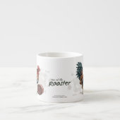 ニワトリの〔占星術の〕十二宮図アート中国のの年 エスプレッソカップ (正面)