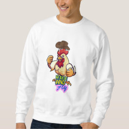「ニワトリのRise and Fly」Tシャツ スウェットシャツ