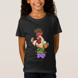「ニワトリのRise and Fly」Tシャツ Tシャツ