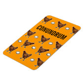 ニワトリまたは卵のコンundrum マグネット (左側)