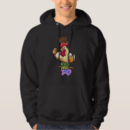 「ニワトリよ立ち上がれ、飛べ!」Tシャツ パーカ