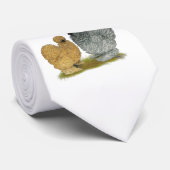 ニワトリを口絞りする ネクタイ (ロール)