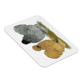 ニワトリを口絞りする マグネット (右側)