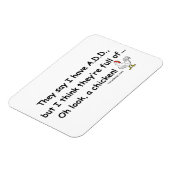 ニワトリを満載 マグネット (左側)