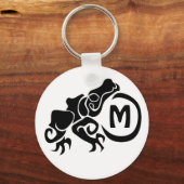 ニワトリカエル キーホルダー (正面)