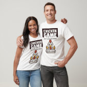 ニワトリゲーム 見ちゃダメ Tシャツ (ユニセックス)