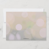 ニワトリファミリーイースターパーティの招待状 招待状 (裏面)