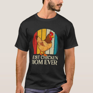 ニワトリママ 農家 最高のニワトリママ 面白い母 Tシャツ