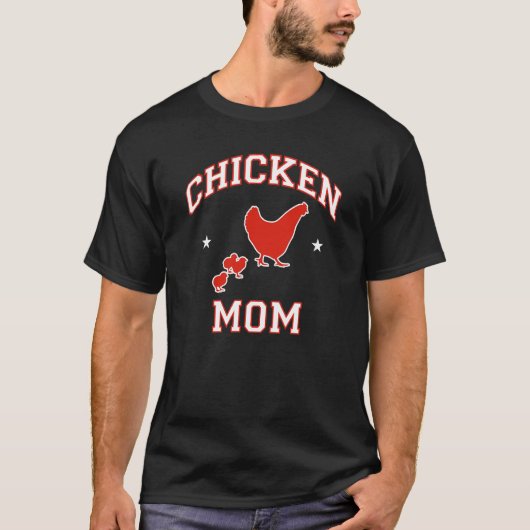 ニワトリママ Tシャツ (正面)