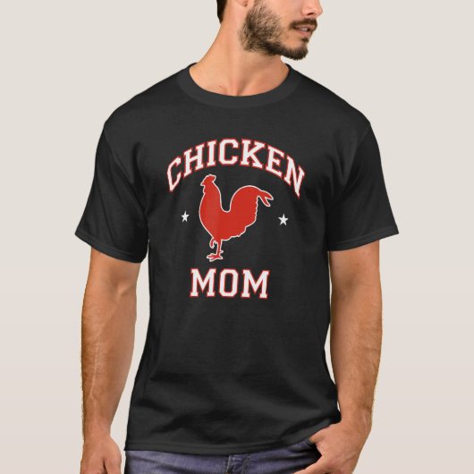 ニワトリママ Tシャツ (正面)