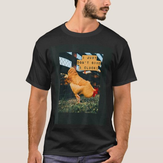 ニワトリ与えが鳴らない Tシャツ (正面)