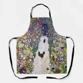 ニワトリ付きガーデンパス,グスタフクリムト エプロン (正面)