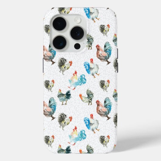 ニワトリ好きのためのカントリー・ヘン Case-Mate iPhoneケース (裏面)