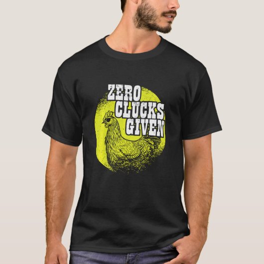 ニワトリ好き ゼロ反対 鶏飼育 Tシャツ (正面)