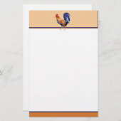 ニワトリ文房具 便箋 (正面/裏面)