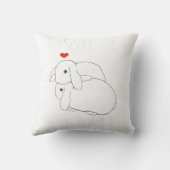 ニワトリ枕を寄せ集める クッション (裏面)