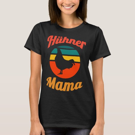 ニワトリ母 Tシャツ (正面)