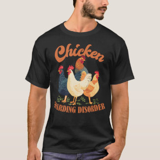 ニワトリ溜め込み障害 ニワトリ Tシャツ
