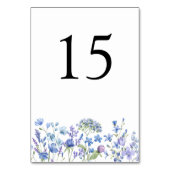 ニワトリ結婚ワフローラ テーブルナンバー (正面)