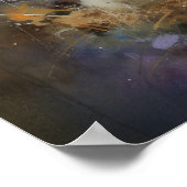 ニワトリ農場動物アートプリントポスター ポスター (角)