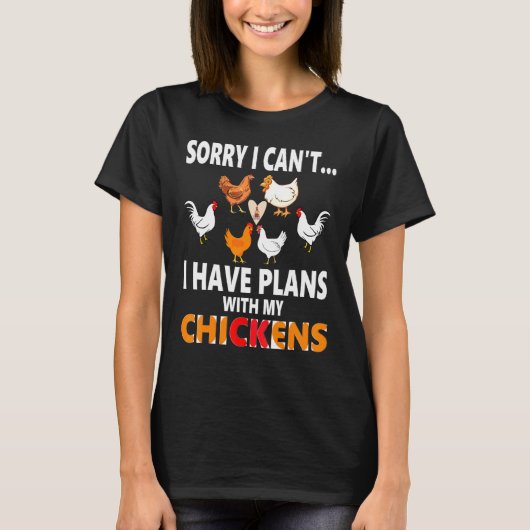 ニワトリ農家は鶏舎の服で計画する Tシャツ (正面)