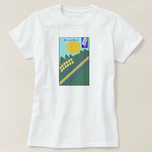 ニワトリ革命Tシャツ Tシャツ (デザイン正面)